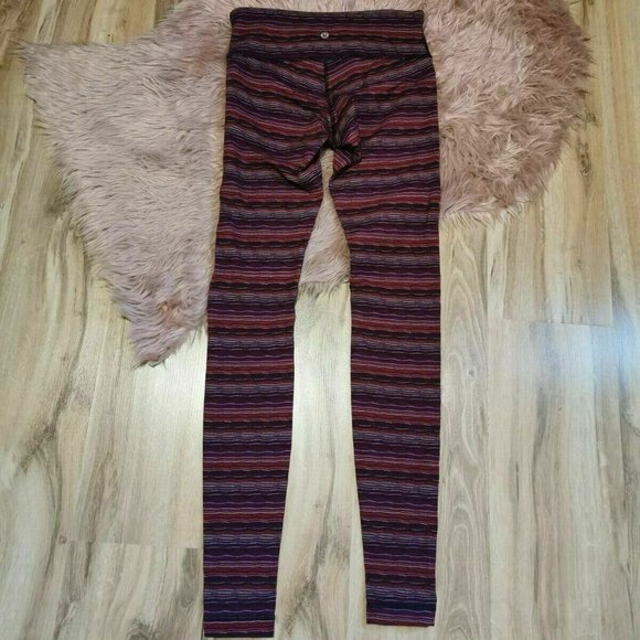 Lululemon Wunder Under Pant Space Dye Twist Size 6 - Picture 2 of 8